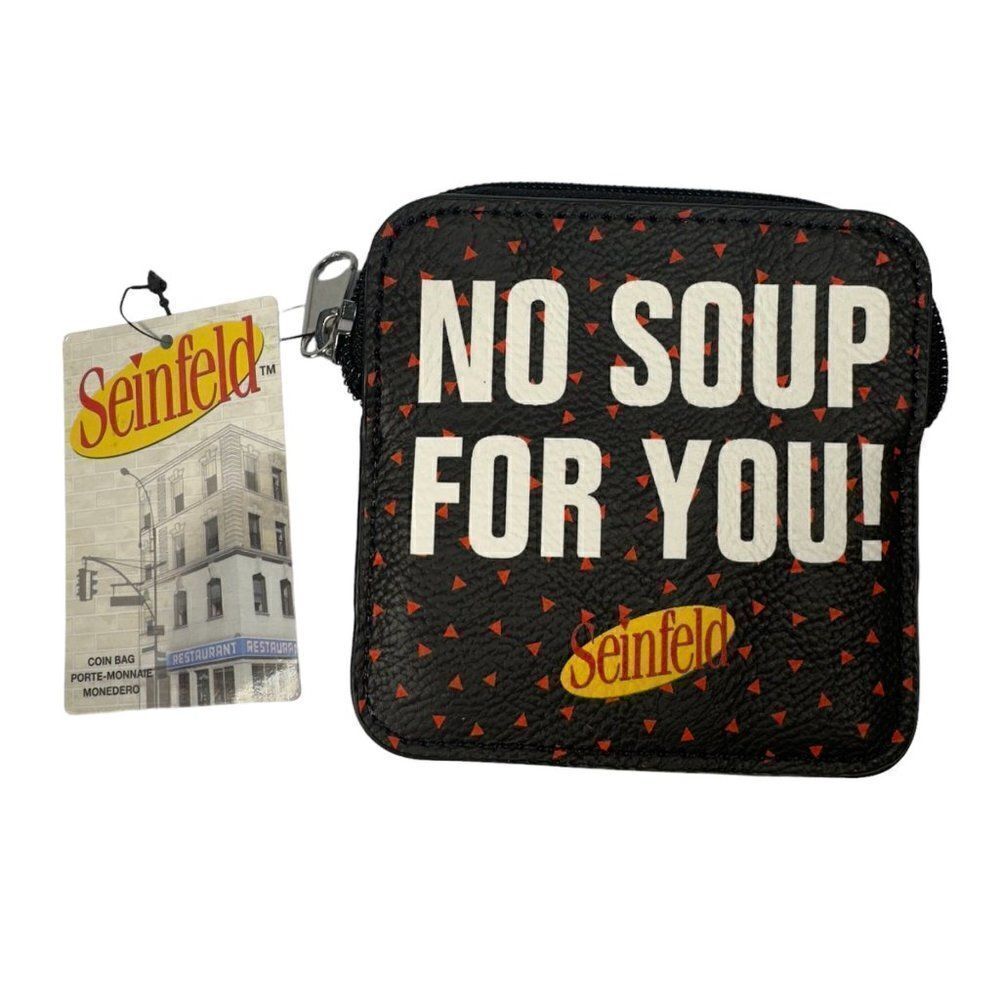 Funko Pop! x Seinfeld "NO SOUP FOR YOU!" Coin Change Purse NWT